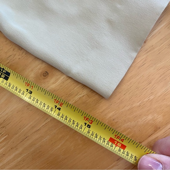 VTG 100% Silk Muted Green Hourglass Suit Blazer Skirt Set | 4-6 - Picture 13 of 16